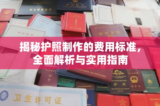 商洛揭秘护照制作的费用标准，全面解析与实用指南